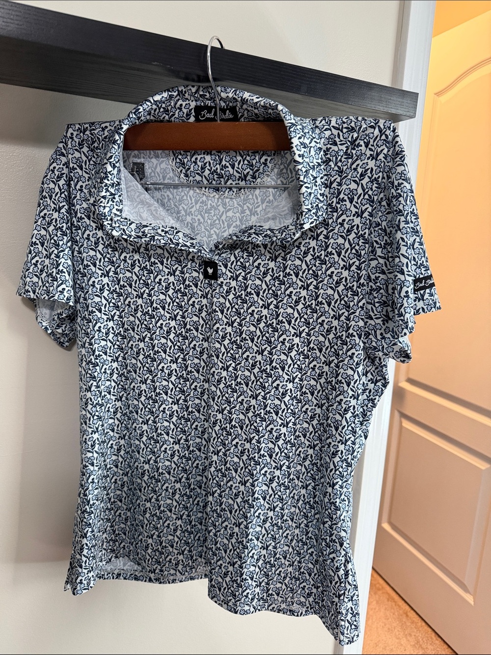 Women’s Bad Birdie polo sz m